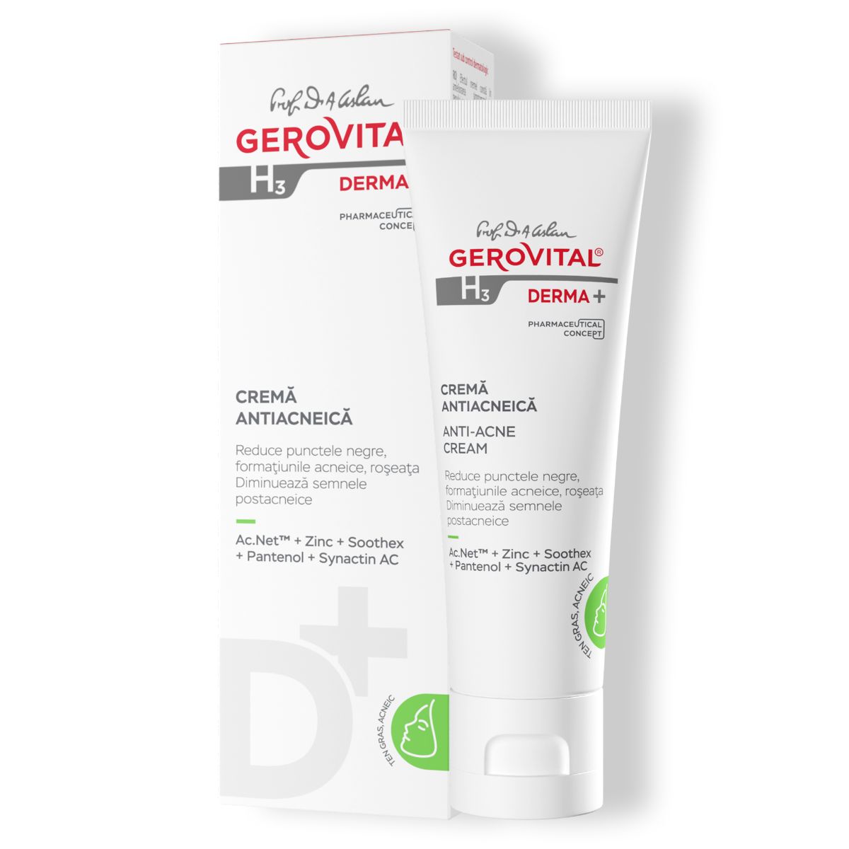 Gerovital Crema anti-acne 50 ml