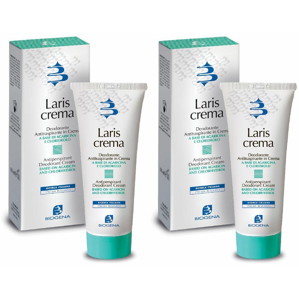 Laris Crema Deodorante Antitraspirante in Set da 2 2x75 ml
