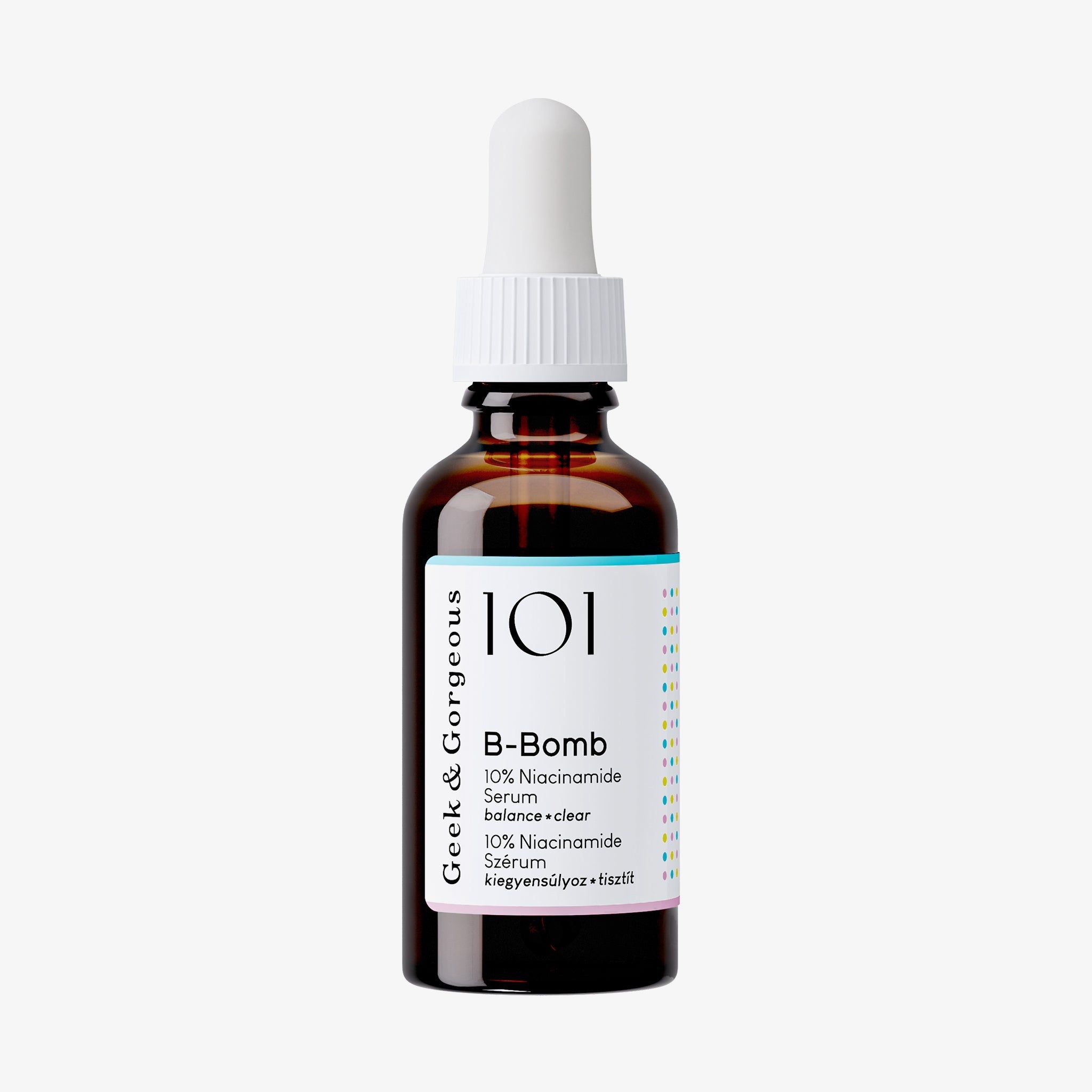 Geek & Gorgeous- B-Bomb Serum, 10% di niacinamide, contro i pori dilat