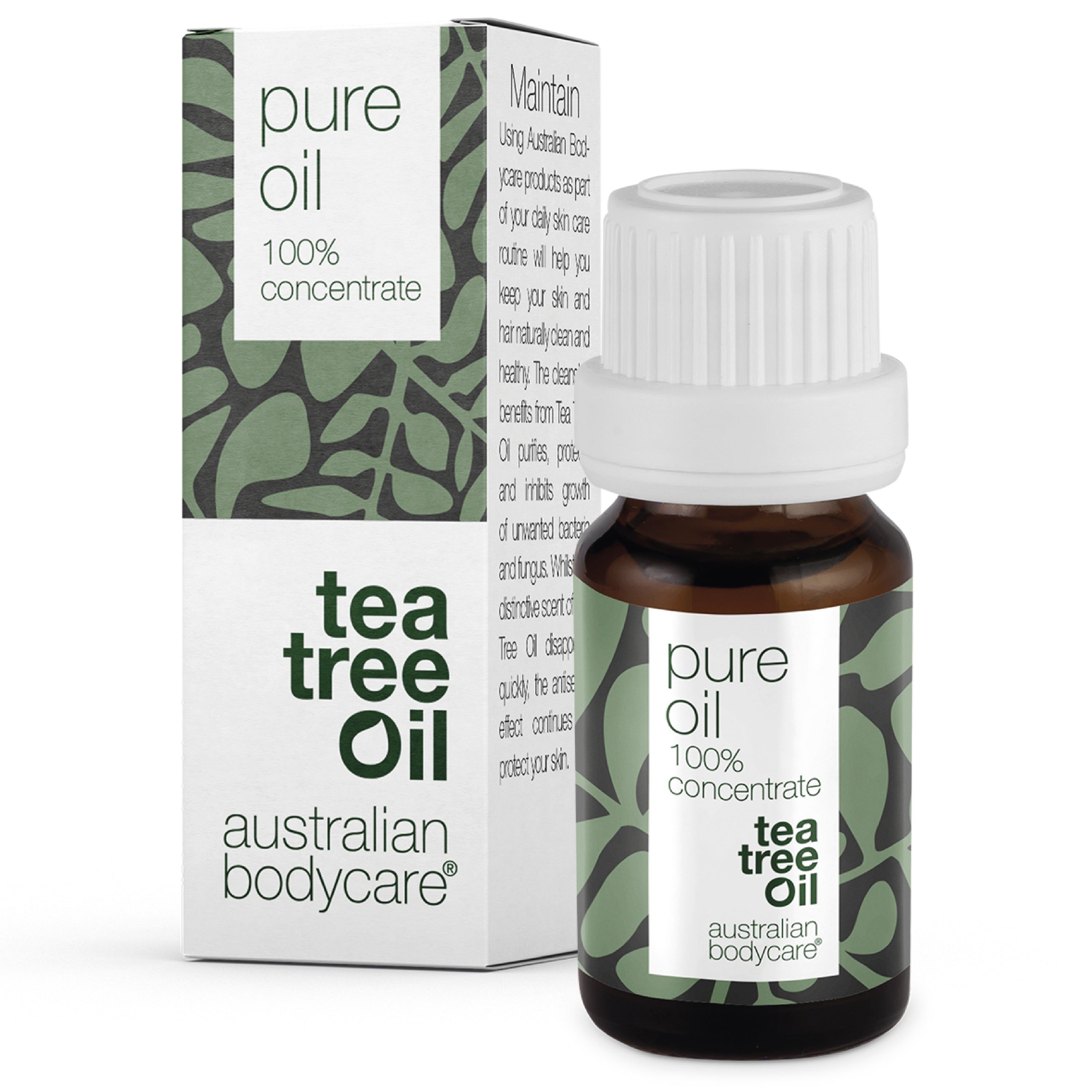 Australian Bodycare Olio di tea tree puro al 100%. 10 ml essenziale