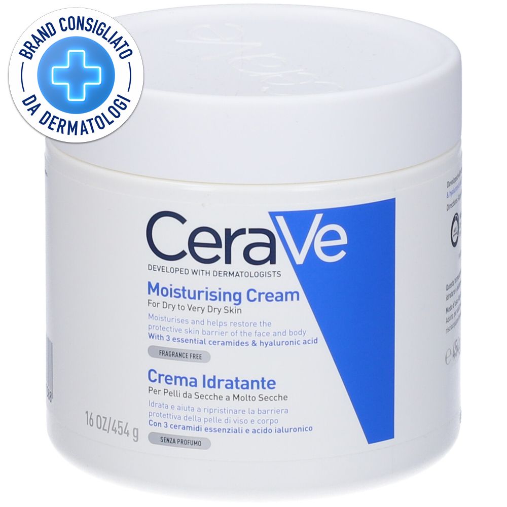 CeraVe Crema Idratante per Pelle Molto Secca 454 g