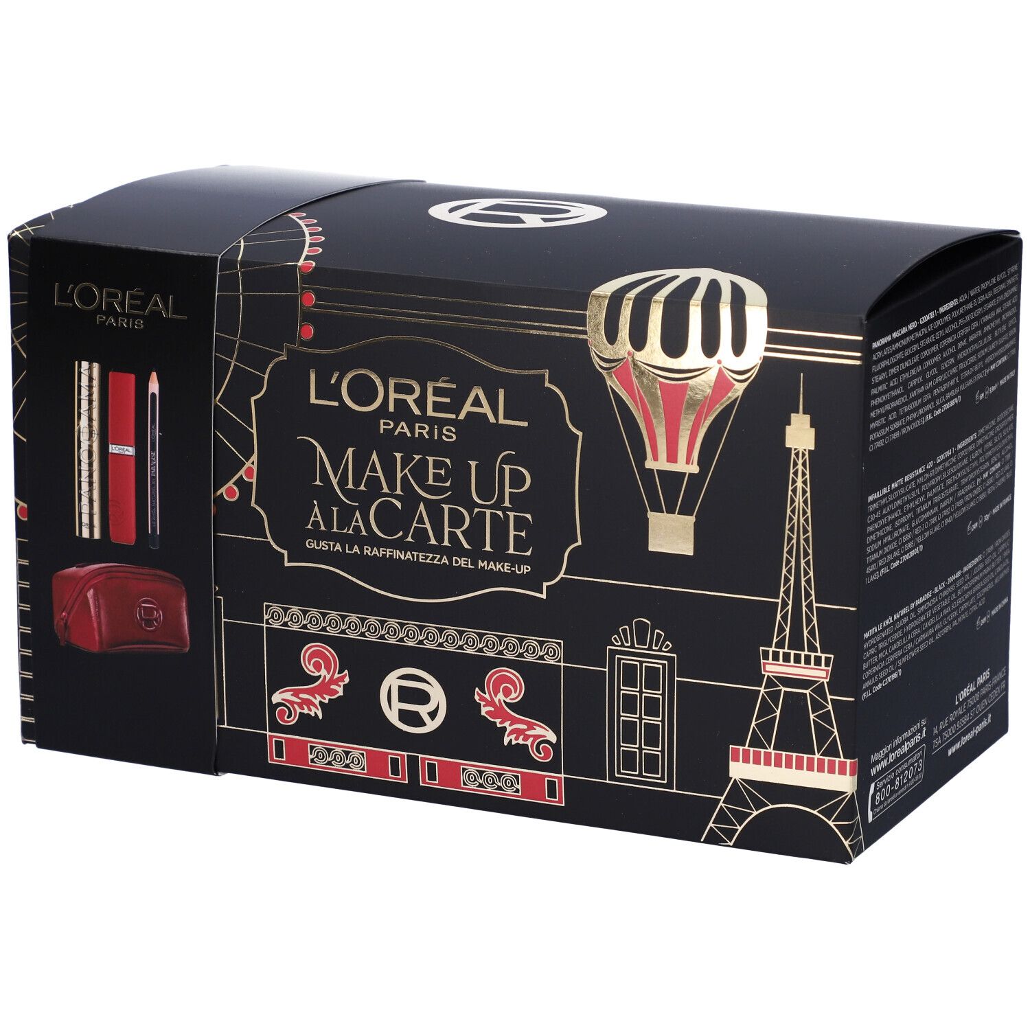 L´Oreal Paris Set Make-Up À La Carte Mascara + Rossetto Liquido Matita