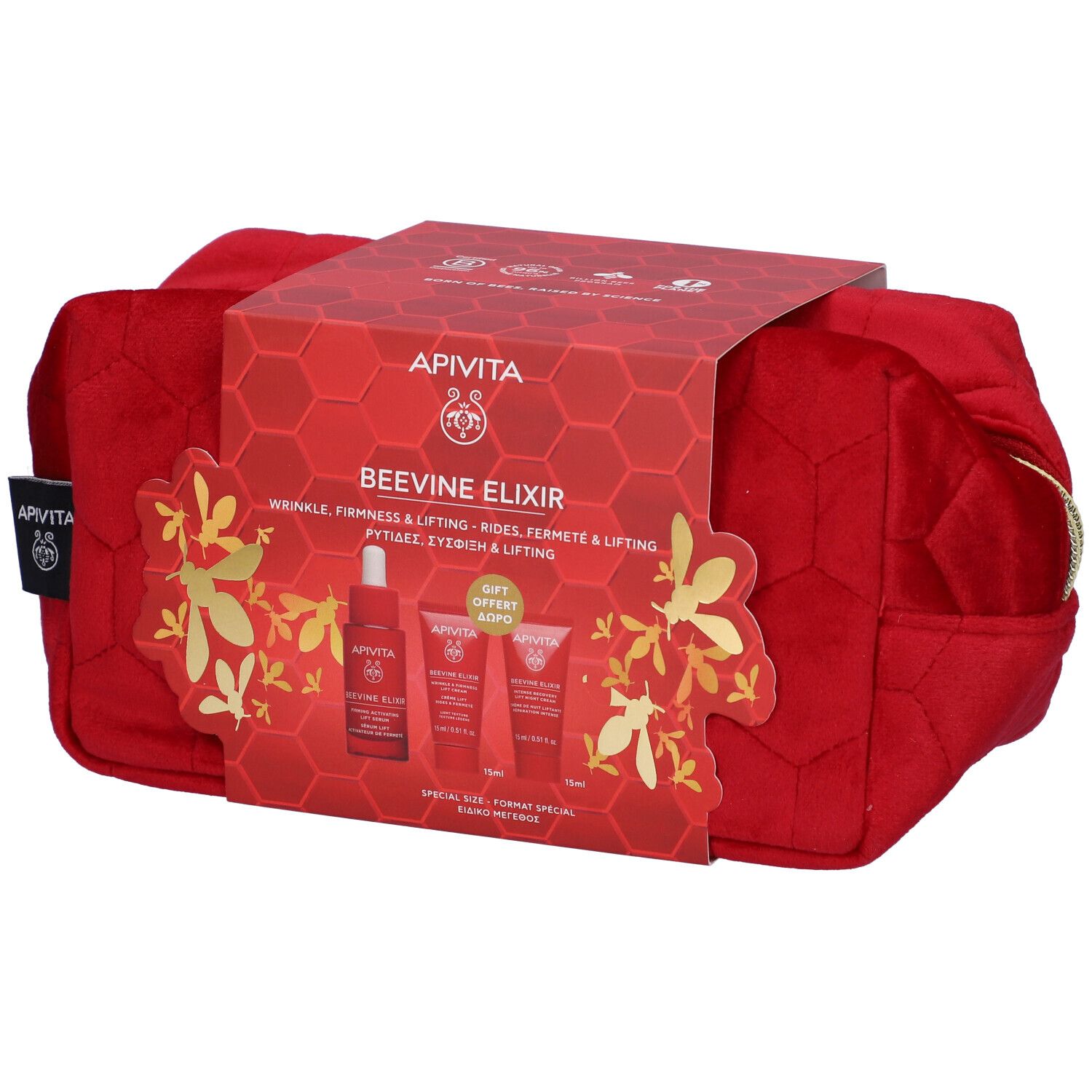 Apivita Promo Xmas Beevine Elixir Crema Anti-Rughe Leggera + Notte Sie