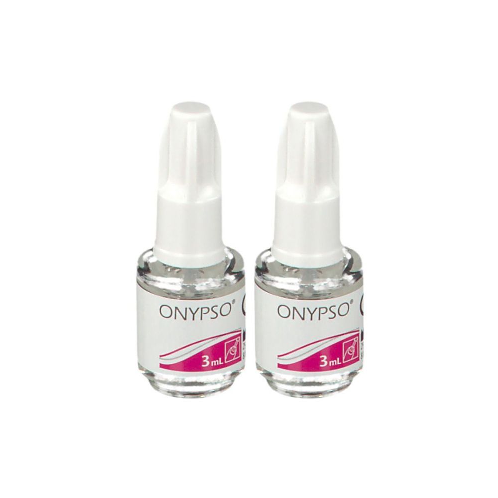 Onypso® Smalto Set da 2 2x3 ml Soluzione
