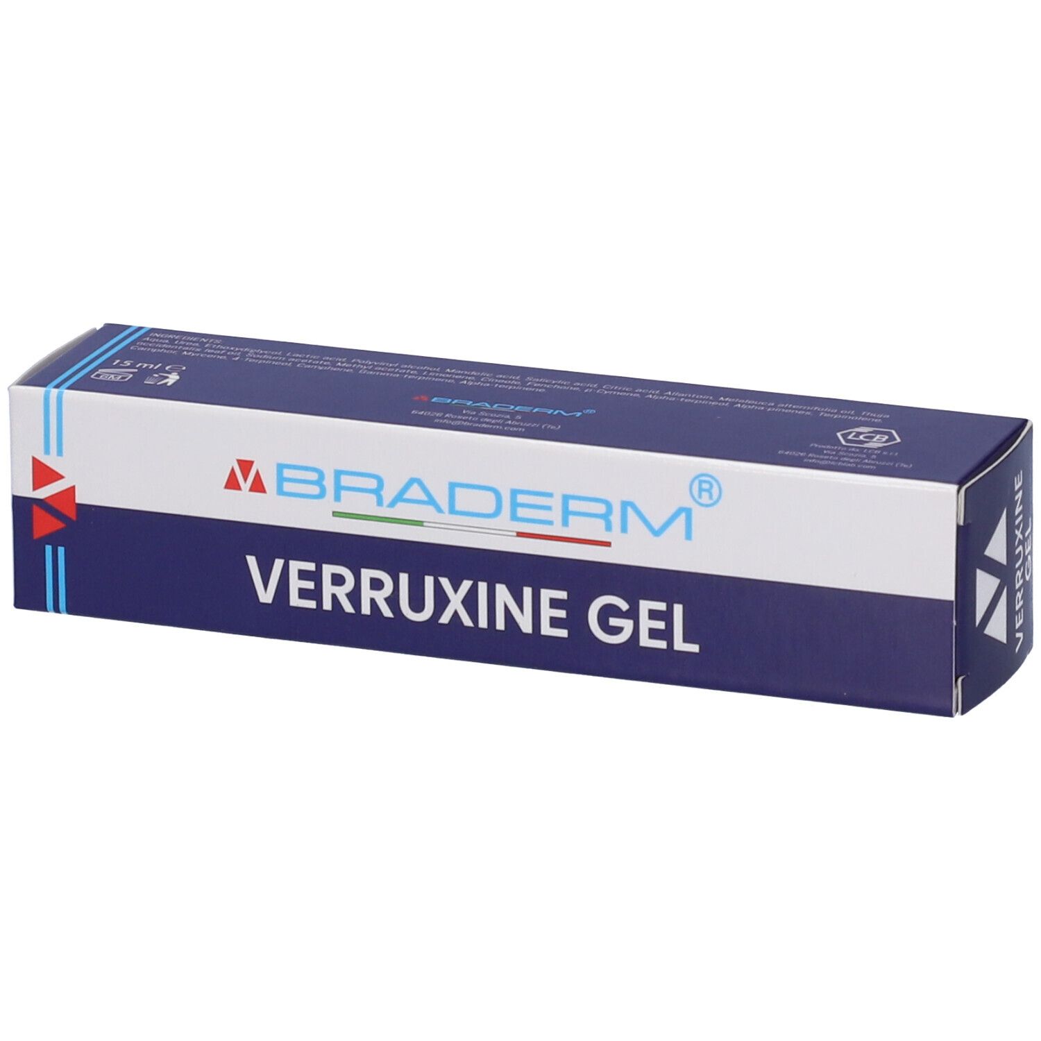 Verruxine Gel 15Ml Braderm 15 ml