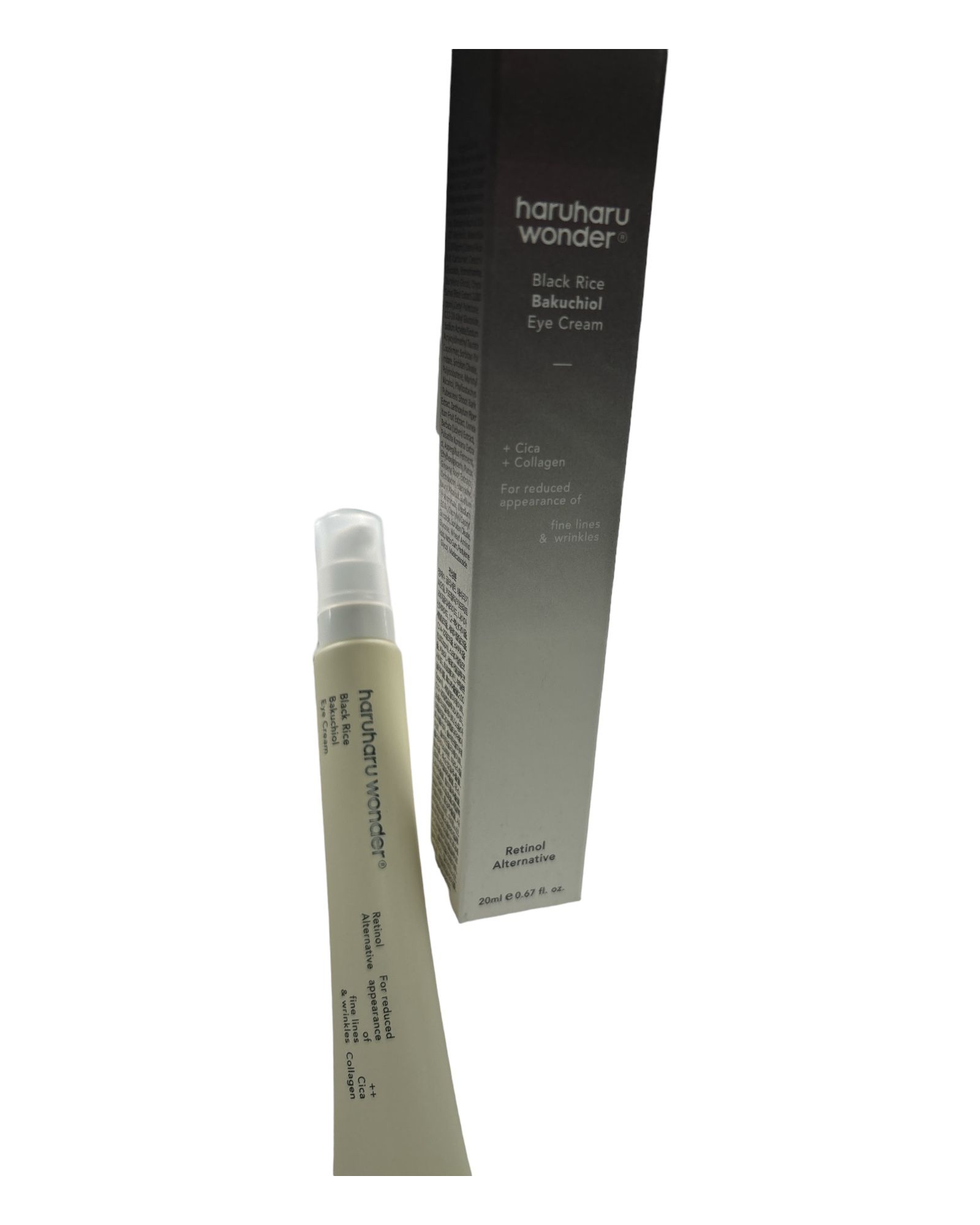 Haruharu WONDER - Crema occhi Bakuchiol al riso nero 20 ml Siero