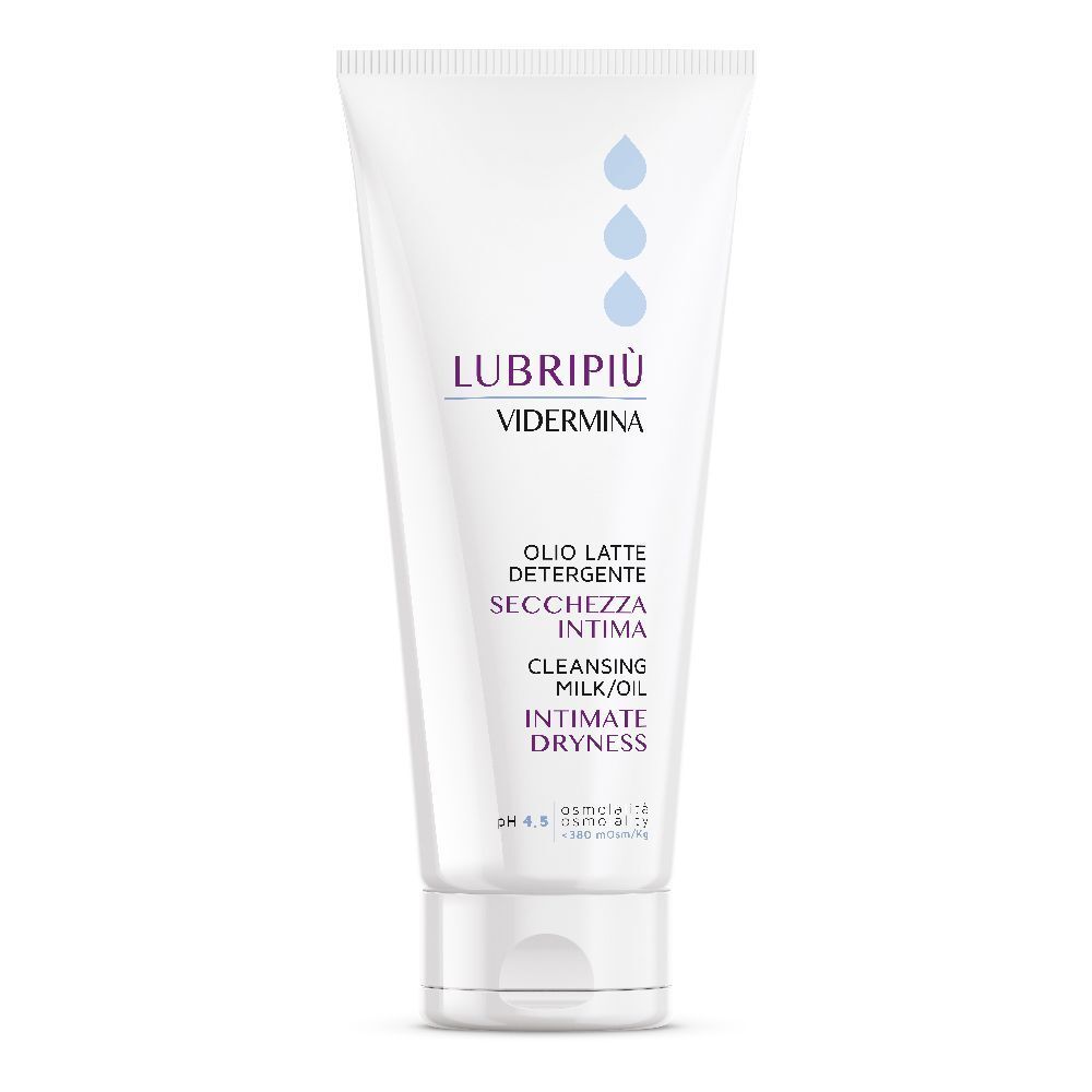 Lubripiù Vidermina Olio Latte Detergente 200 ml
