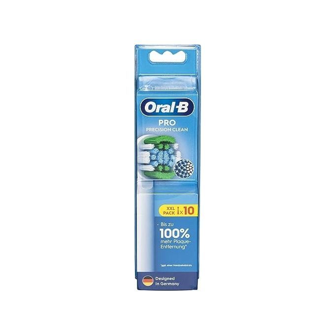 Braun Oral-B Testine di Ricambio Pro Precision Clean 10 Pezzi 1 pz Spa
