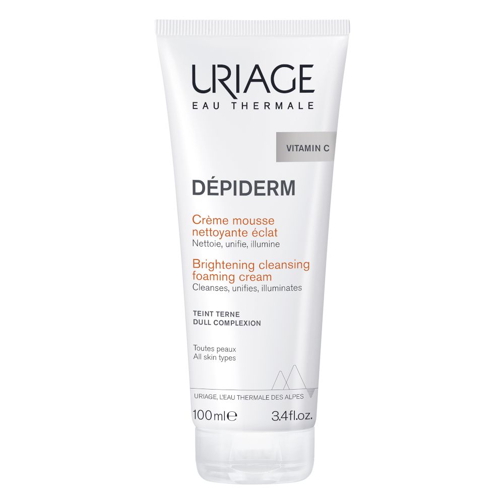 URIAGE Depiderm Mousse Detergente Luminosità 100 ml Schiuma