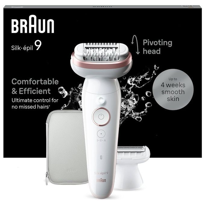 Braun Silk-Epil 9-030 SensoSmart TM Epilatore Elettrico con Testina Fl
