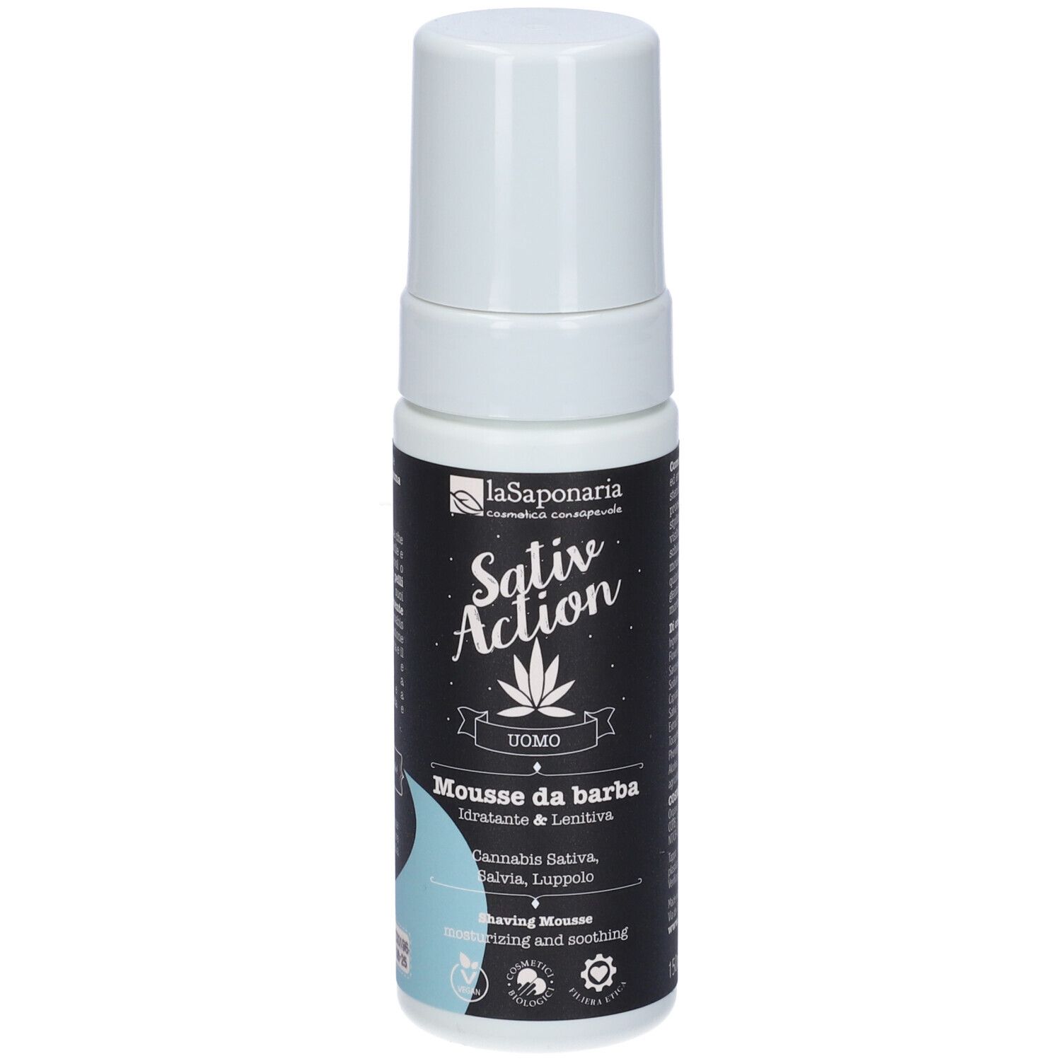 La Saponaria Mousse Dopobarba 150 ml Schiuma da barba