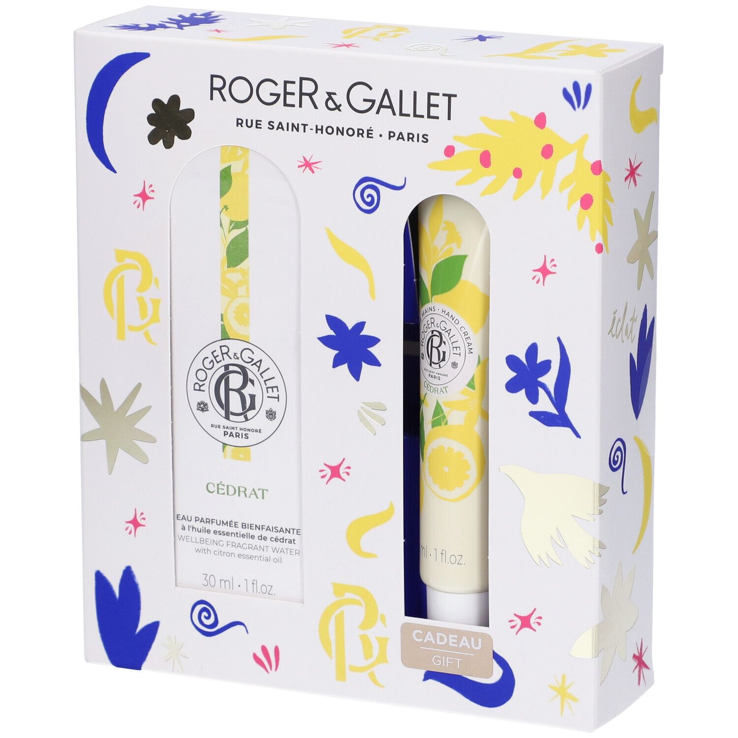 Roger&Gallet Cofanetto Regalo Cedrat Eau De Toilette + Crema Mani in O