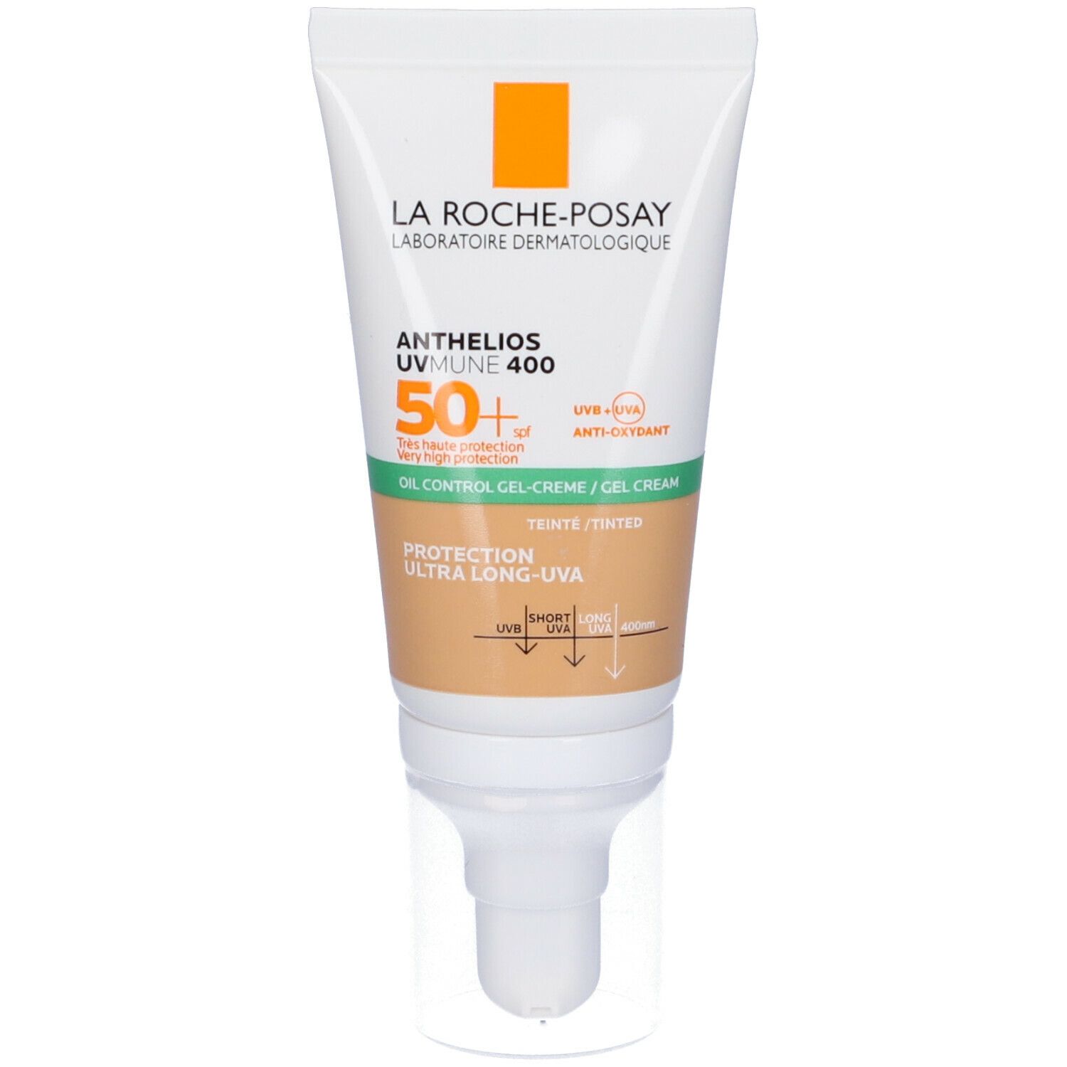 Anthelios UVmune 400 Gel-Crema Oil Control SPF50+ Colorato 50 ml Crema