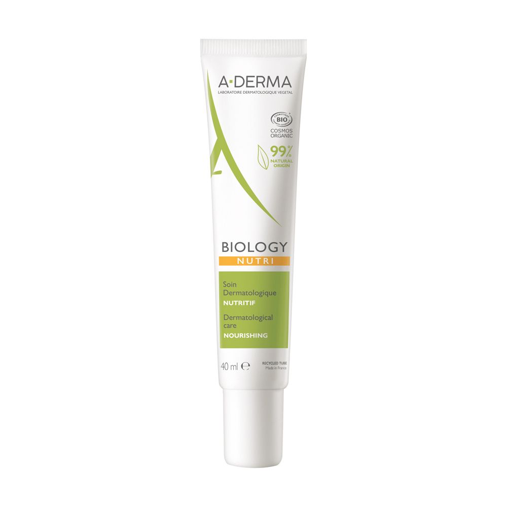 A-DERMA BIOLOGY NUTRI Trattamento Dermatologico Nutritivo 40 ml Crema