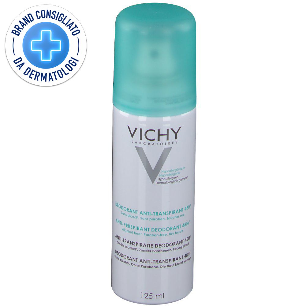 Vichy Deodorante antitraspirante 48H - Spray aerosol 125 ml