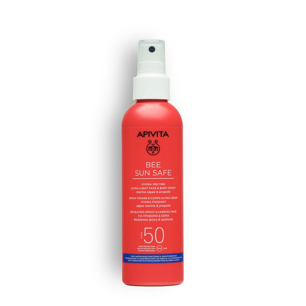APIVITA Spray Hydra Melting Viso e Corpo Ultra-Leggero SPF50 200 ml