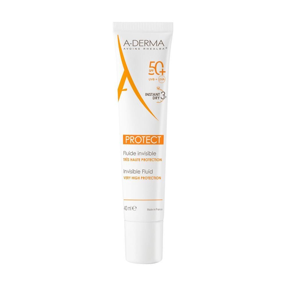 A-DERMA Protect Fluido Invisibile SPF 50+ 40 ml Soluzione