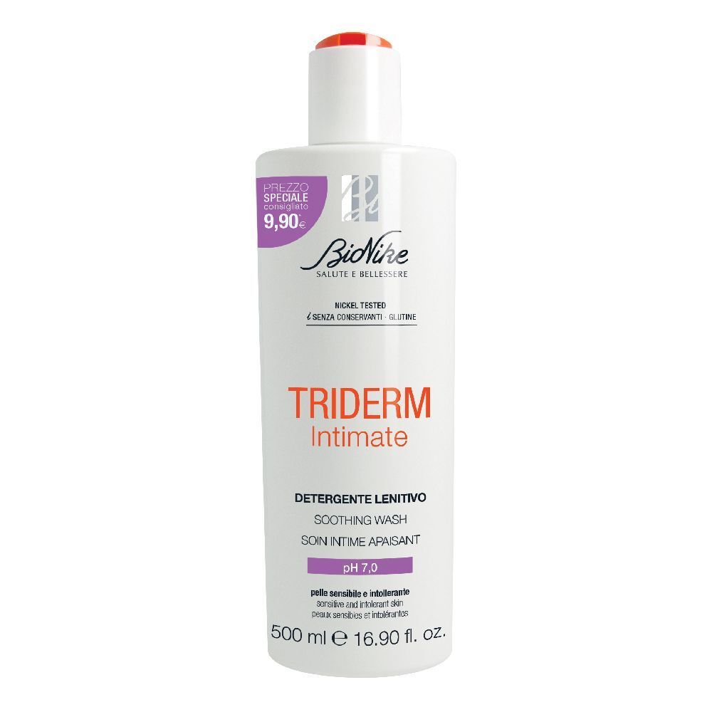 BioNike Triderm Intimate Detergente Lenitivo pH 7.0 500 ml Soluzione