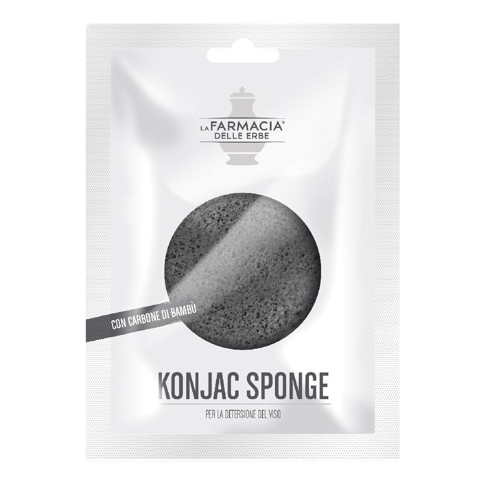 Fde Konjac Sponge Carbone Bambu' 1 Pezzo St