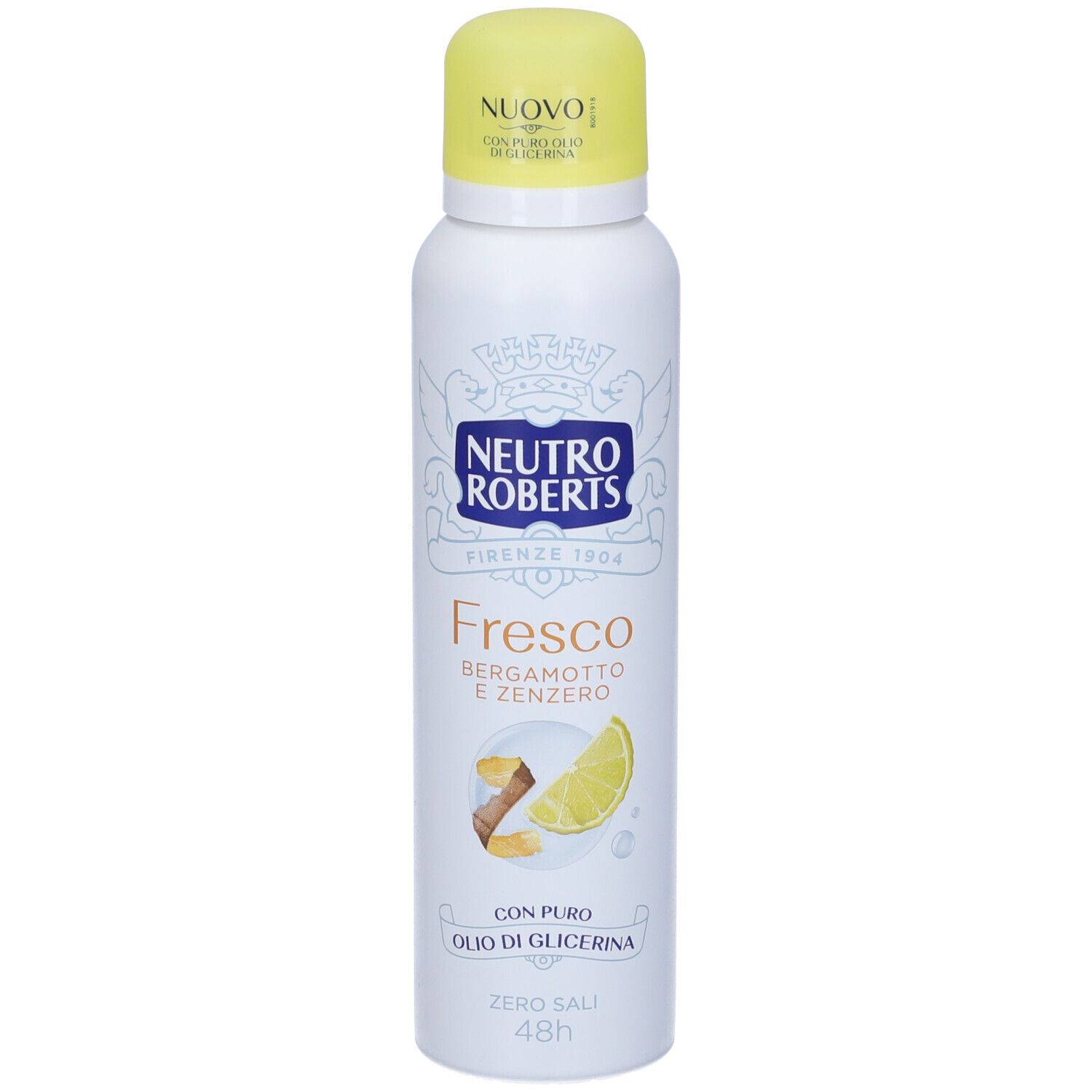Neutro Roberts Deodorante Spray Fresco Giallo 150 ml