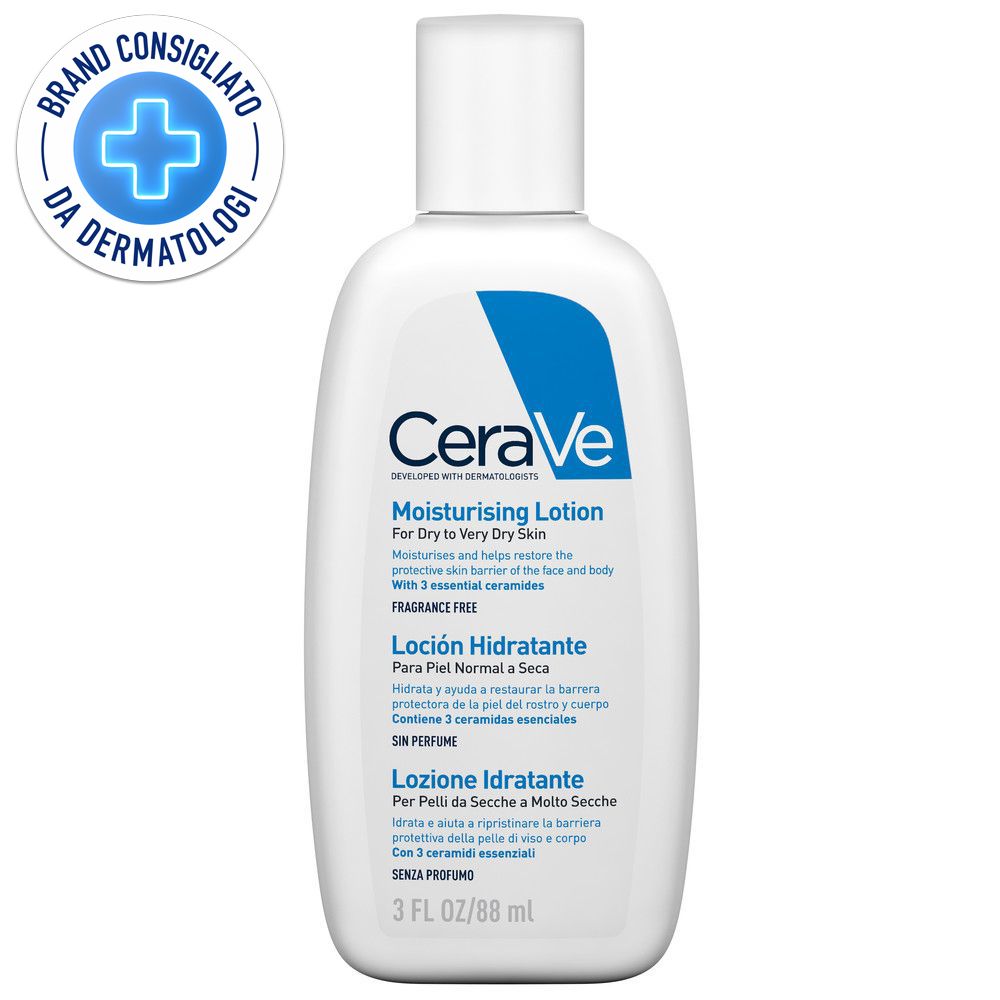 CeraVe Lozione Idratante Corpo Pelle da Secca a Molto 88 ml 89