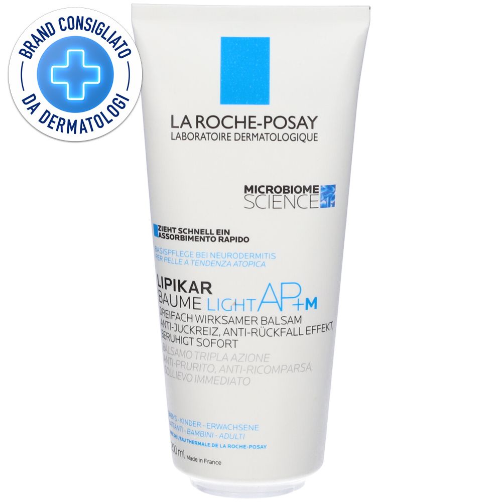 La Roche-Posay Lipikar Baume AP+M LIGHT 200 ml Balsamo
