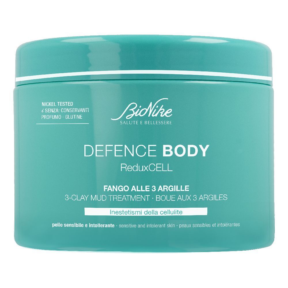 BioNike Defence Body Reduxcell Fango alle 3 Argille 500 g Crema