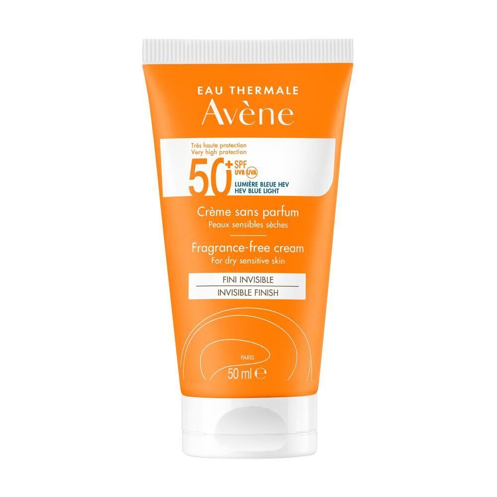 Avène Crema Senza Profumo SPF 50+ Solare Viso 50 ml solare