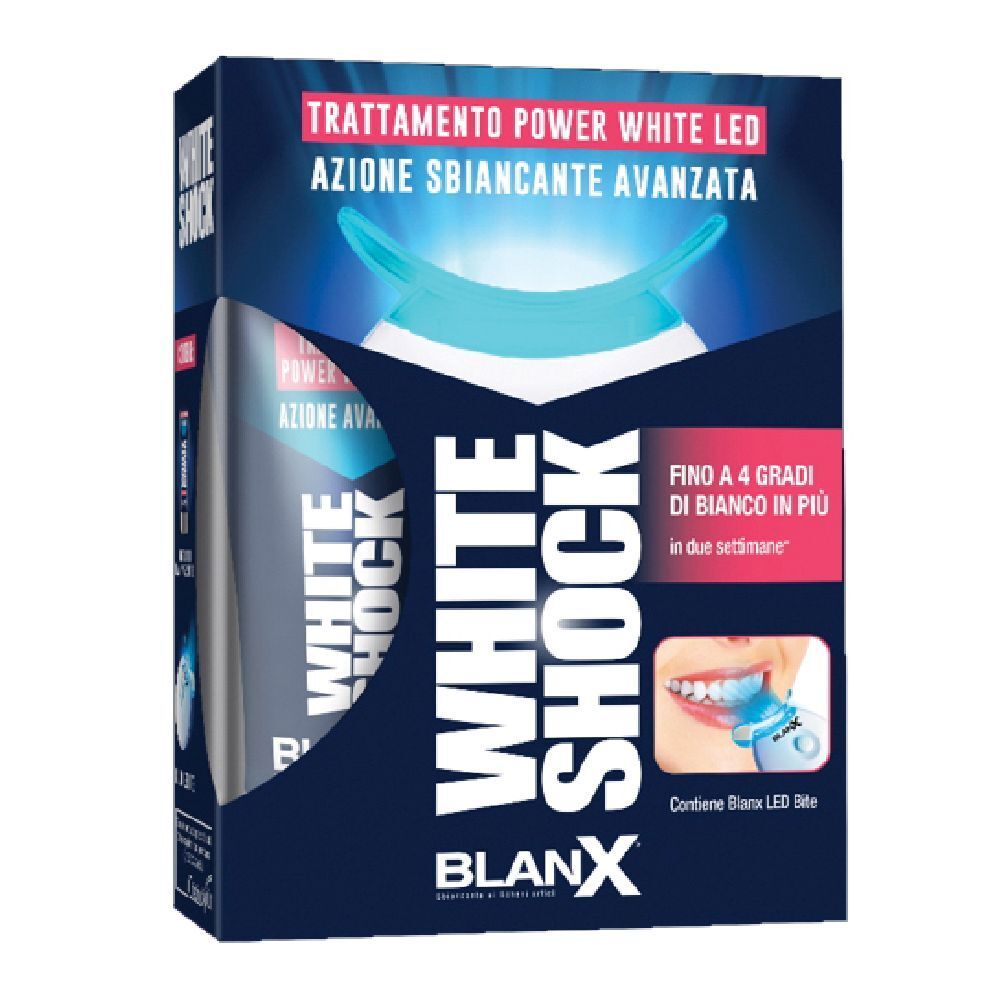 BlanX White Shock Trattamento Intensivo Sbiancante 30 ml Dentifricio