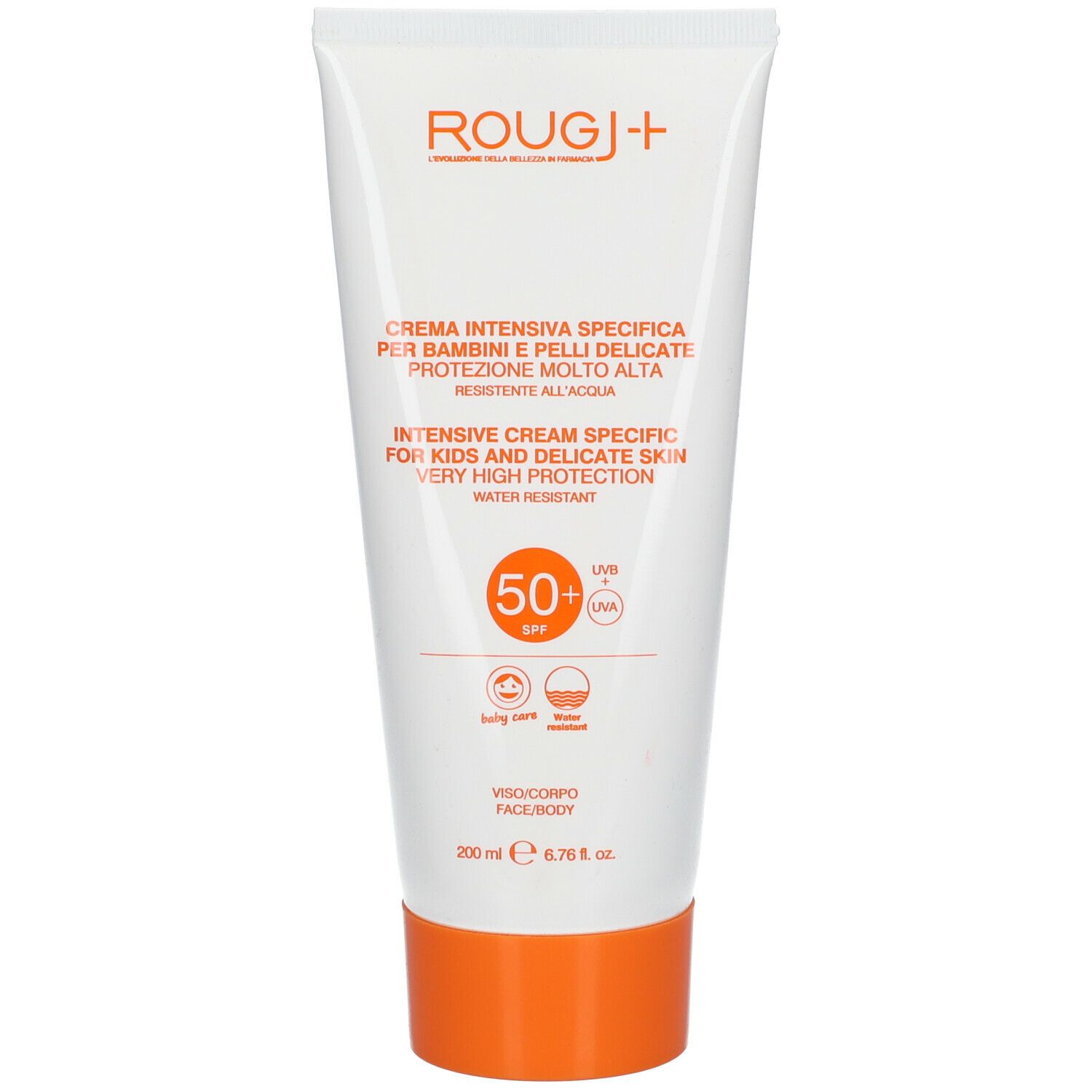 ROUGJ+ Crema Solare Kids SPF 50+ 200 ml solare