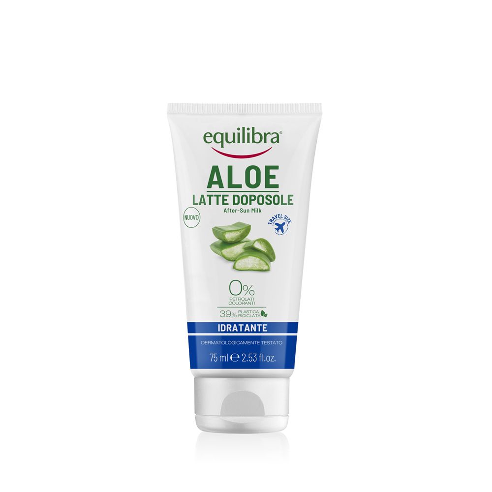 Equilibra® Aloe Latte Doposole Minitaglia 75 ml viso