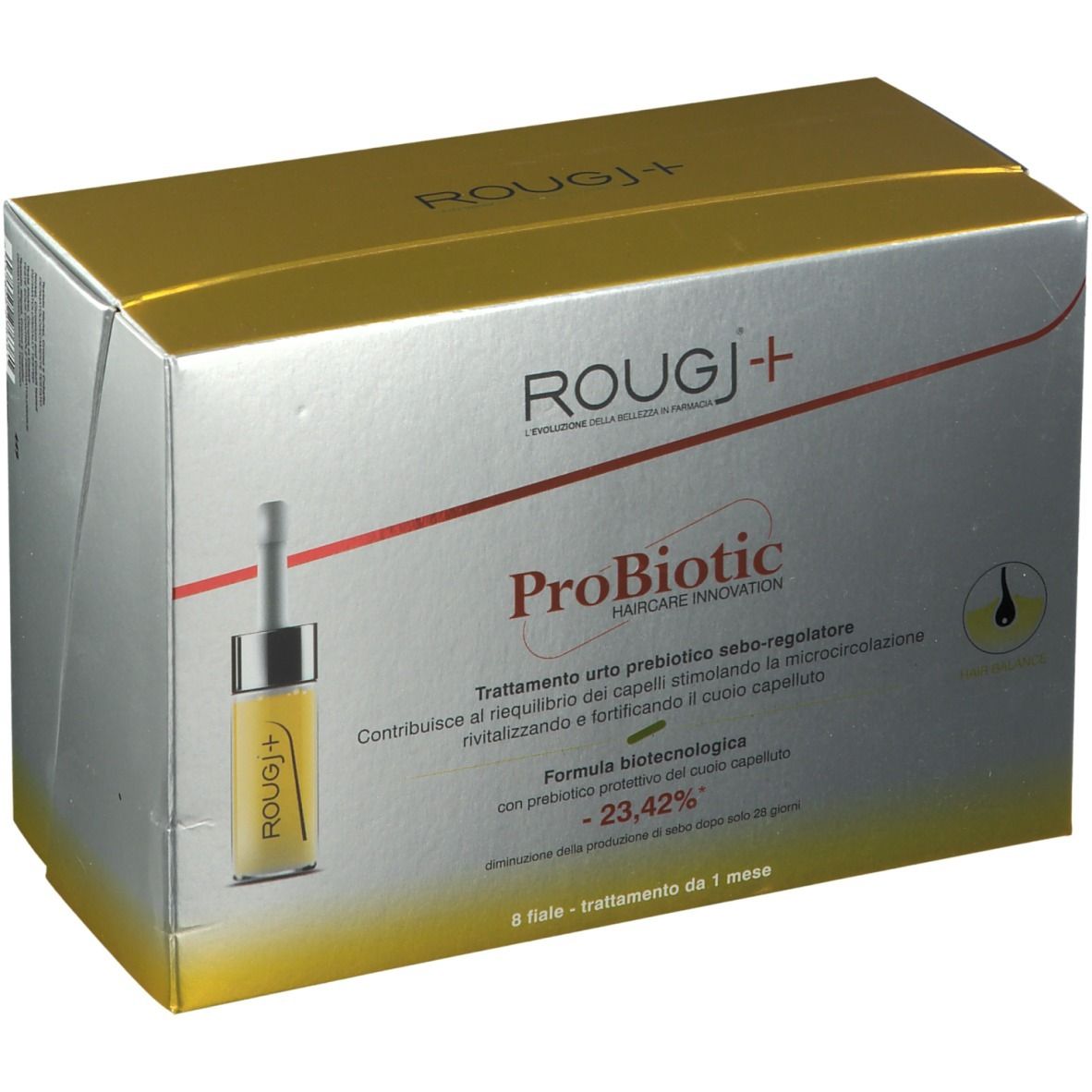 ROUGJ ProBiotic Fiale Anti-Sebo Probiotic Haircare 48 ml