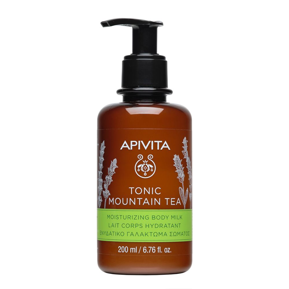 APIVITA TONIC MOUNTAIN TEA Latte Corpo Idratante 200 ml Emulsione
