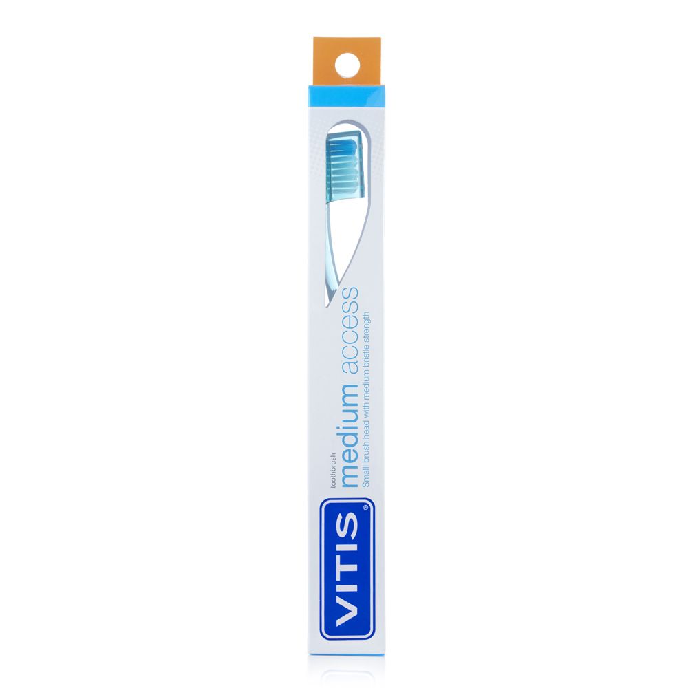 Vitis® Medium Access Blister Spazzolino + Dentifricio da 15 ml 1 pz Se