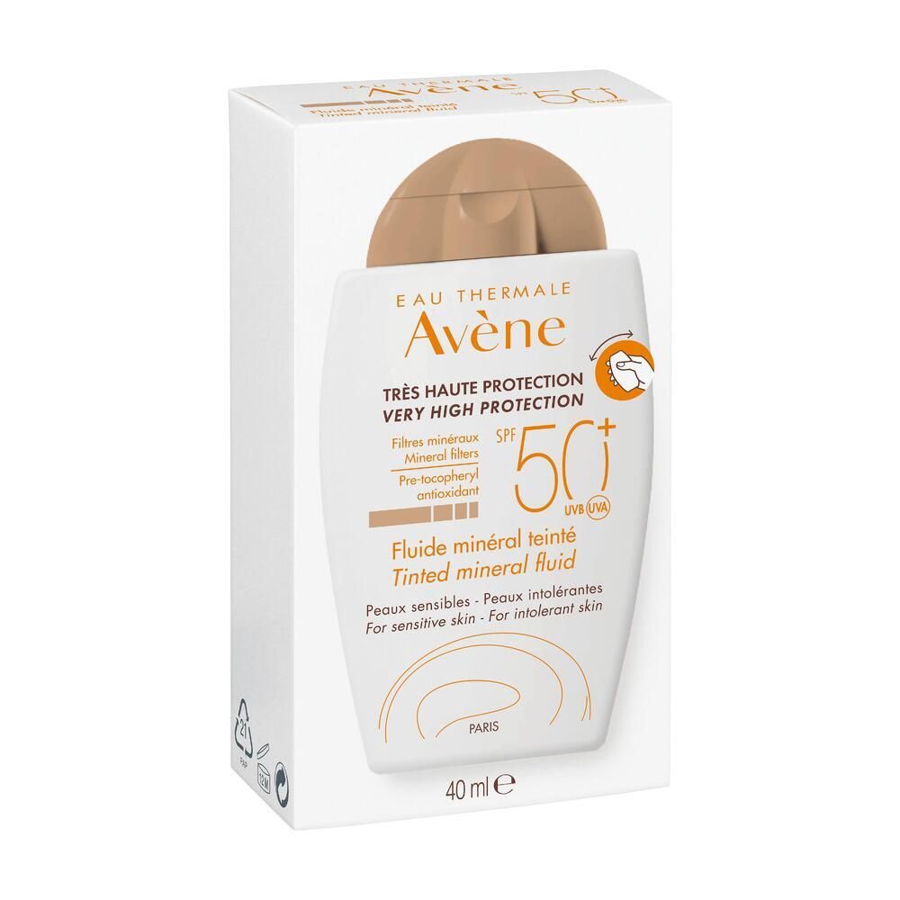 Avène Fluido Minerale Colorato SPF 50+ 40 ml Crema solare