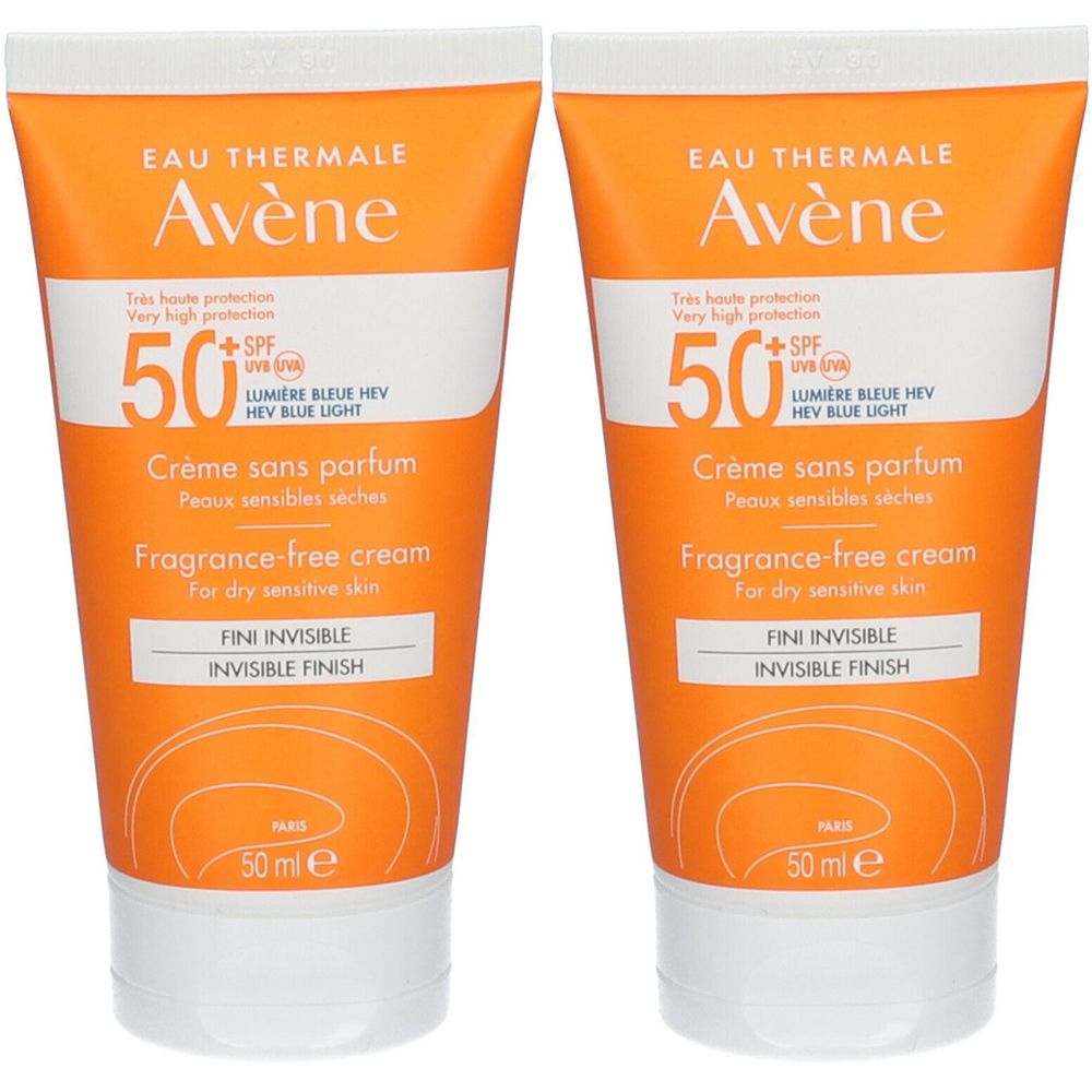 Avene Sol Crema Spf 50+ Doublepack 2x50 ml Set