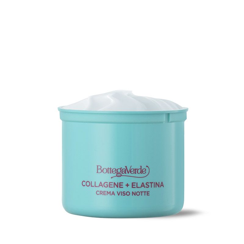 Bottega Verde Collagene + Elastina - Ricarica crema viso notte 50 ml