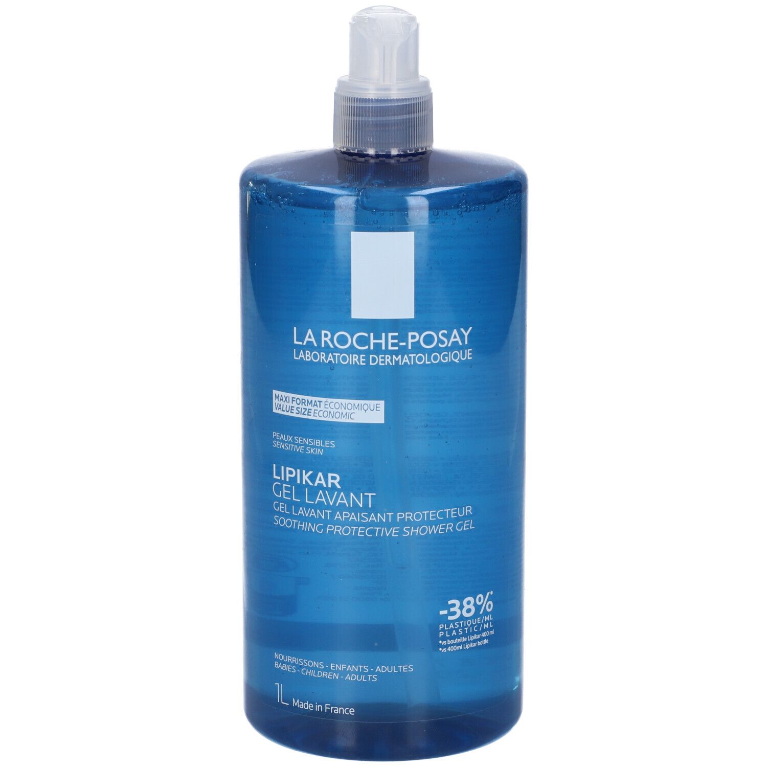 La Roche-Posay Lipikar Gel Lavant 1000 ml detergente