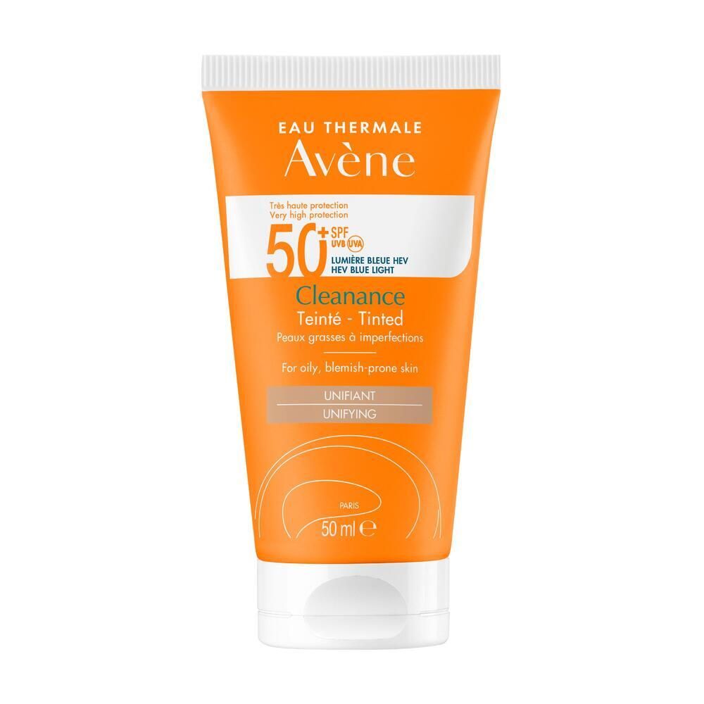 Avène Cleanance Colorato SPF 50+ Solare Viso 50 ml Crema solare