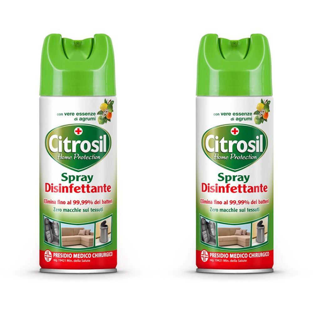 Citrosil Home Protection Spray Disinfettante Agrumi Set da 2 2x300 ml