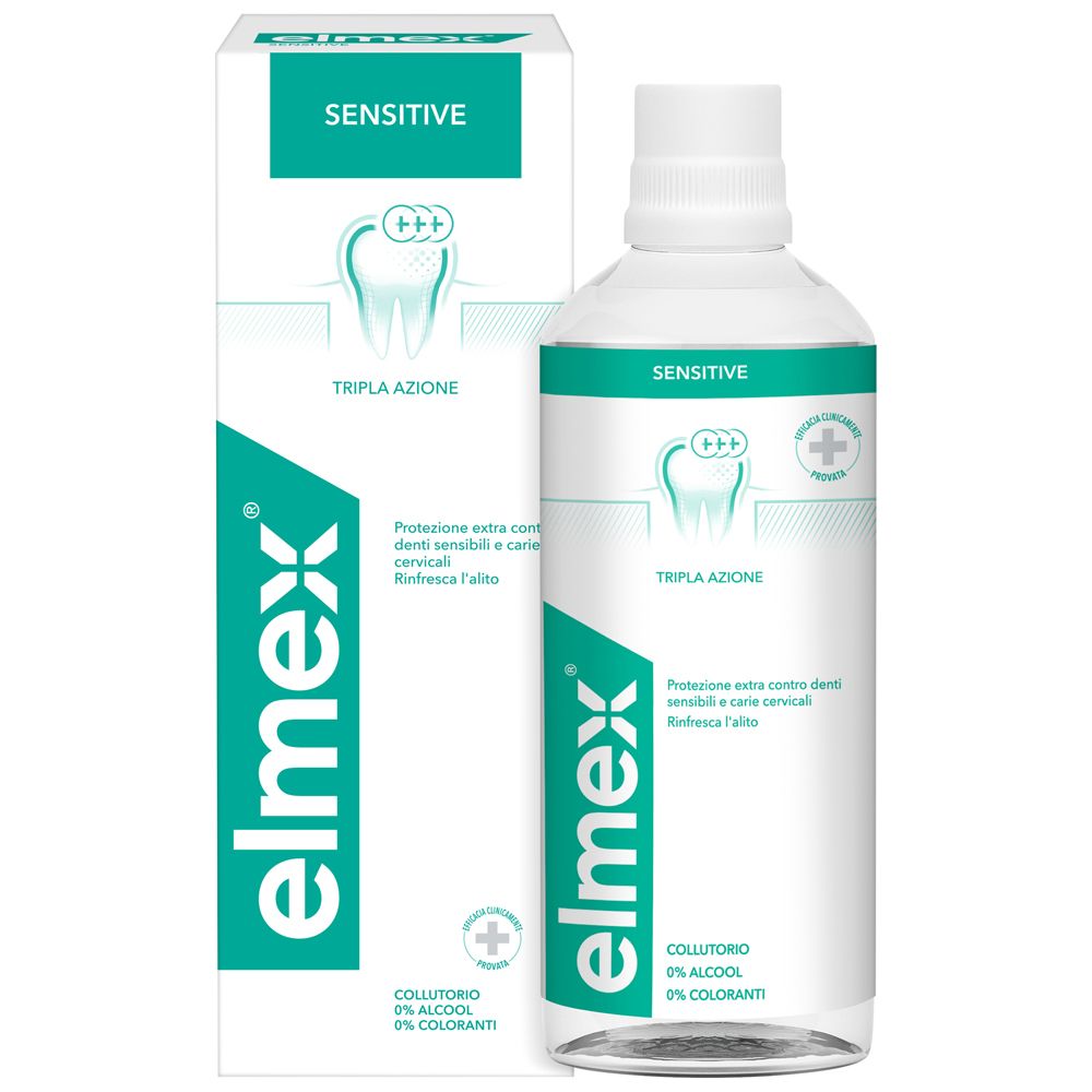 elmex® Collutorio Sensitive Denti Sensibili 400 ml