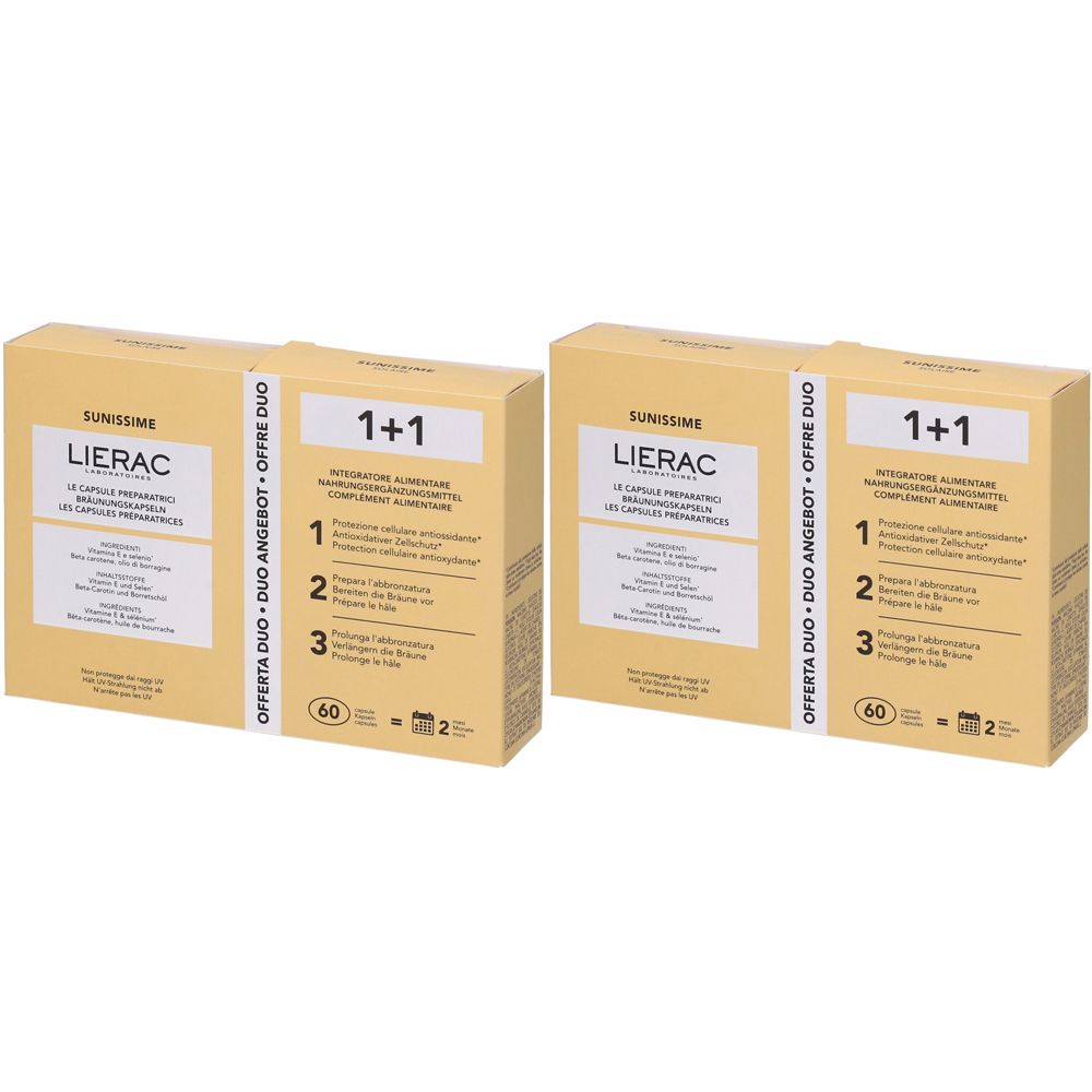 Lierac Sunissime Duo Capsule Set da 2 2x2 pz