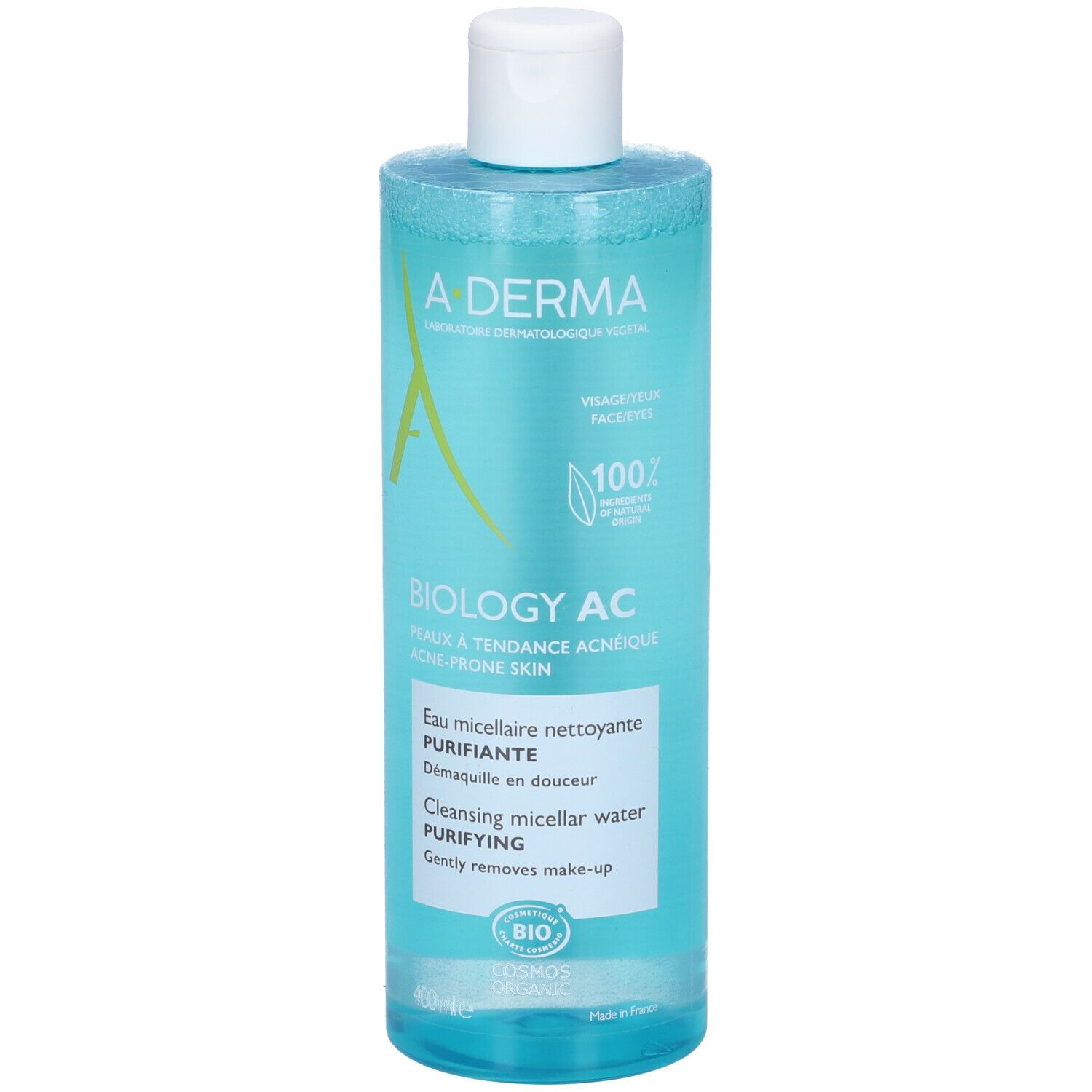 A-Derma Biology AC Acqua Micellare 400 ml Detergente