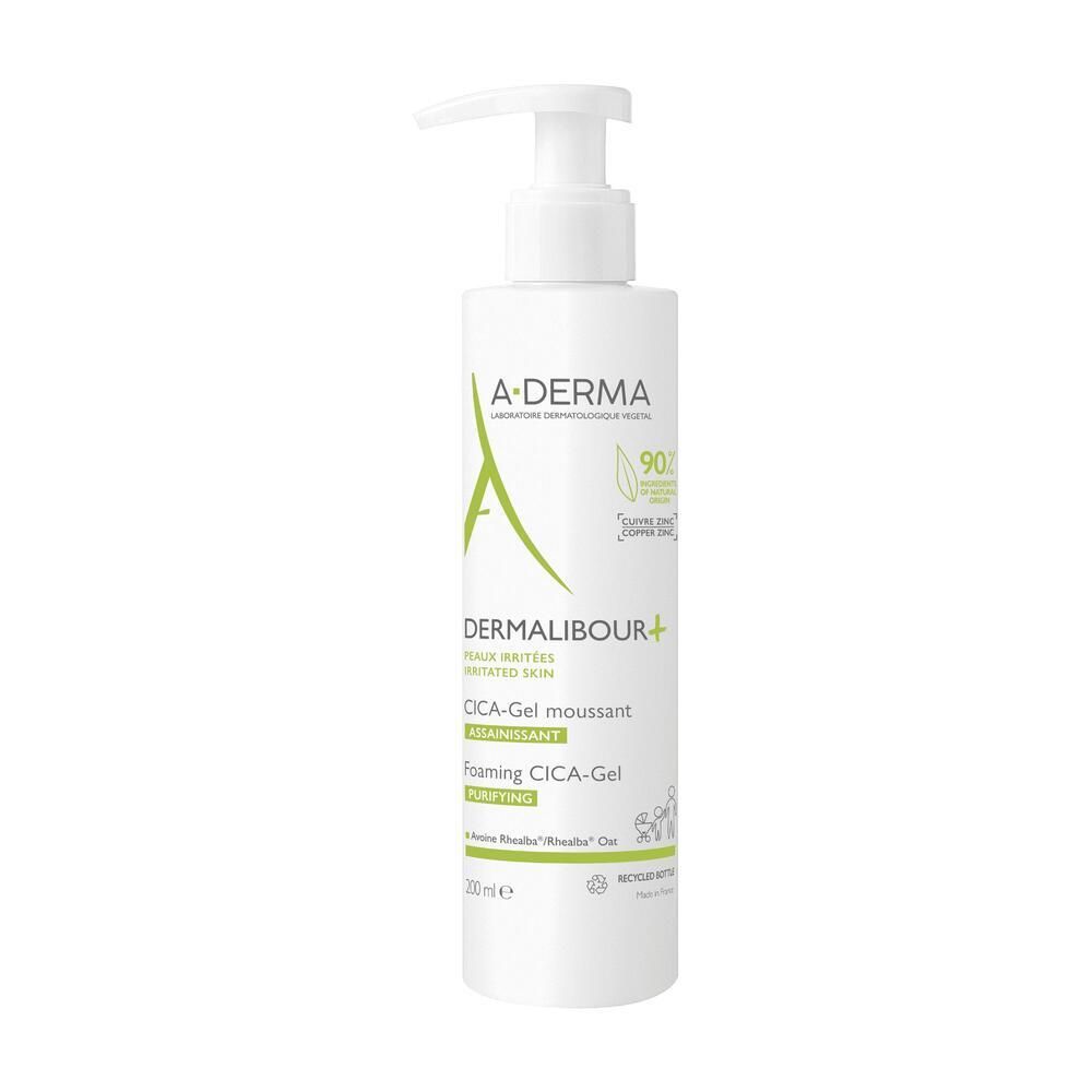 A-DERMA DERMALIBOUR+ CICA-Gel Detergente 200 ml Gel detergente