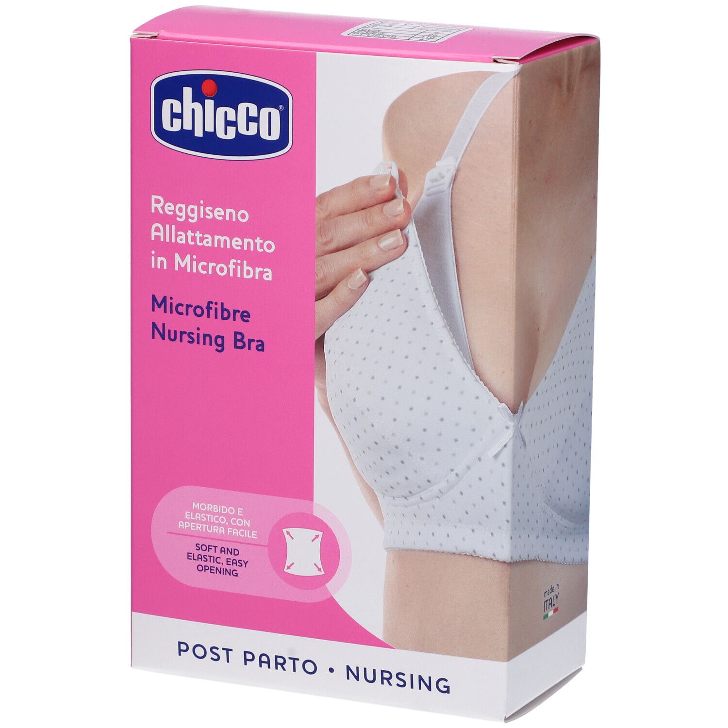 Chicco Reggiseno Allattamento in Microfibra Colore Bianco Taglia 6C 1