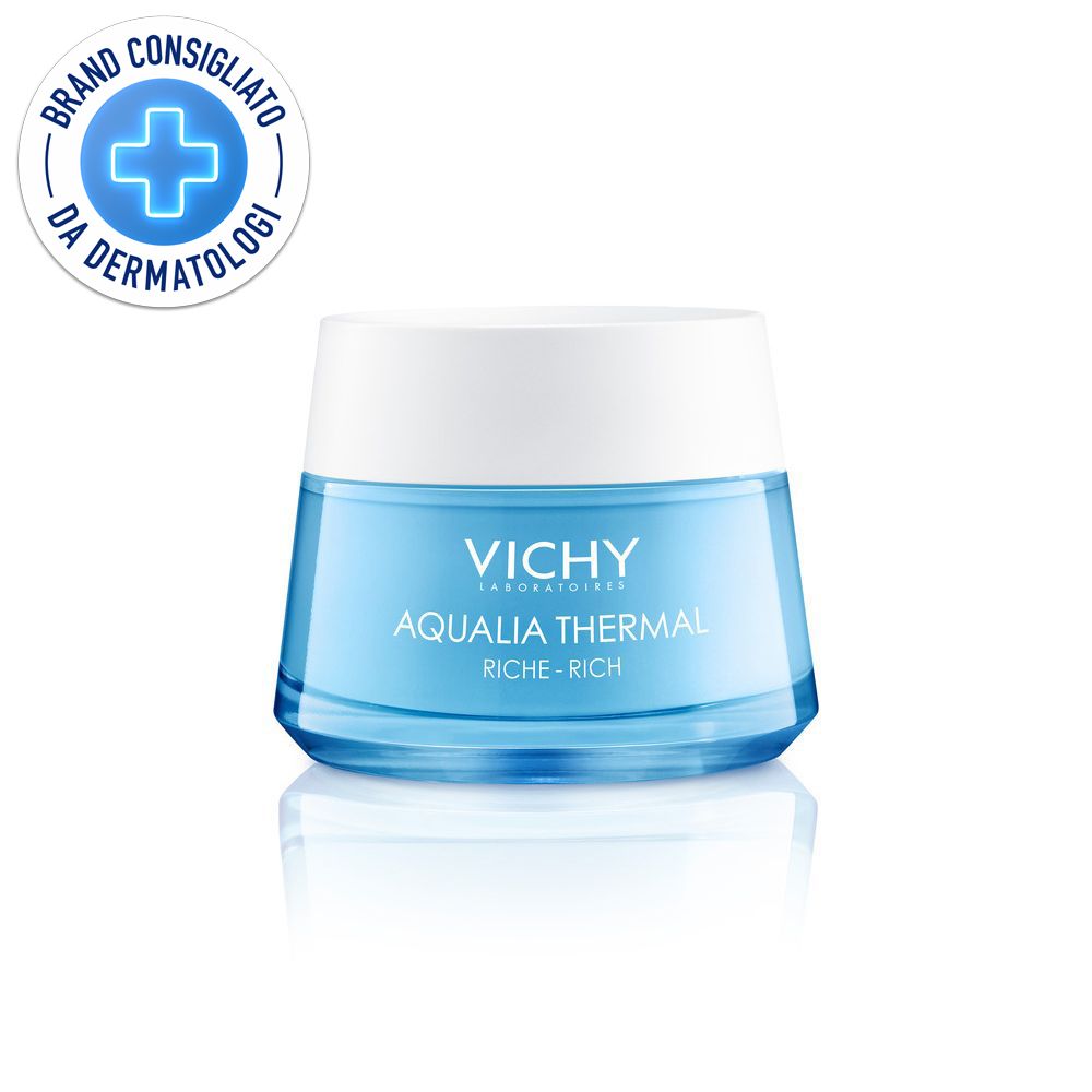 Vichy Aqualia Crema Viso Idratante ricca con acido ialuronico 50 ml