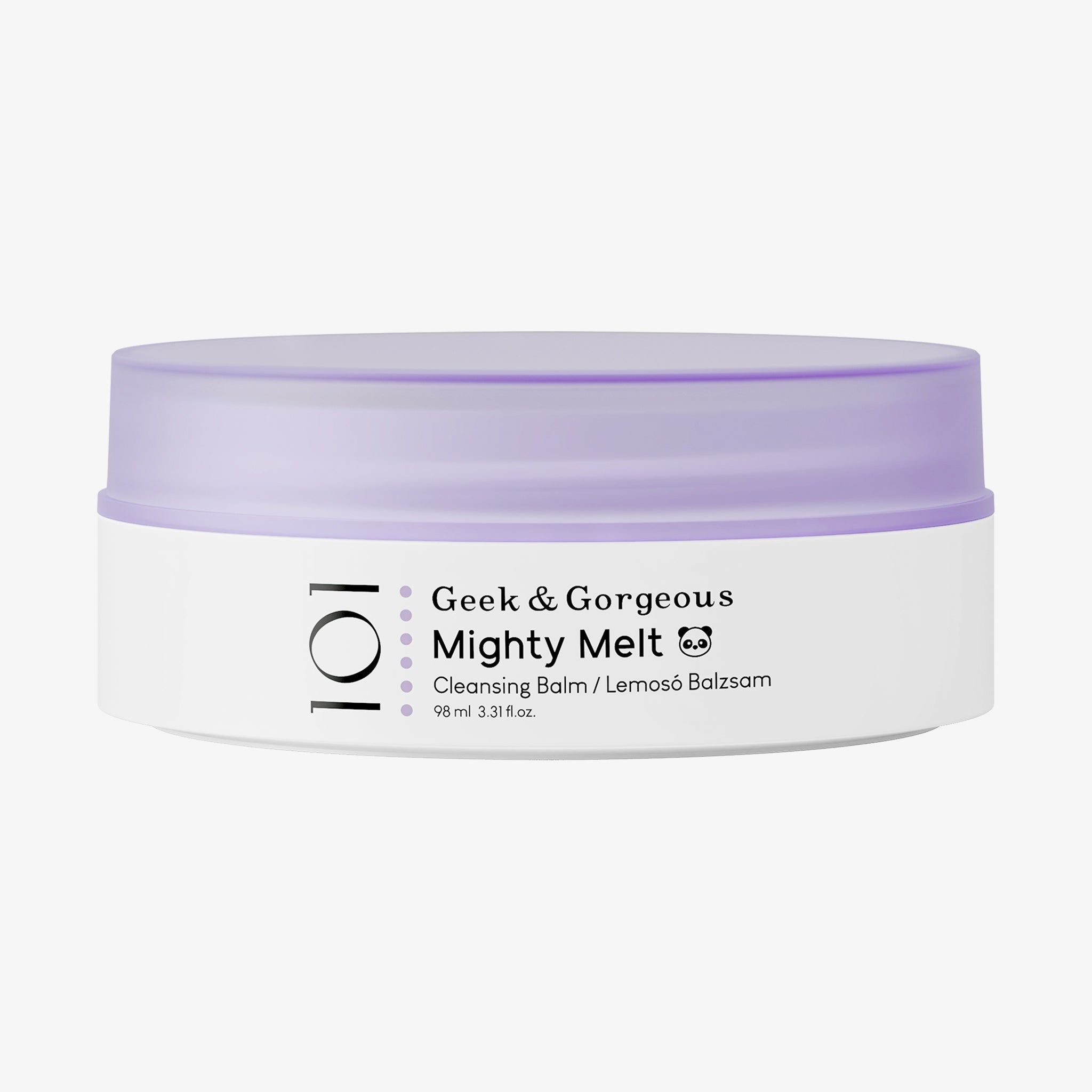 Geek & Gorgeous - Mighty Melt Balsamo detergente delicato, ideale per