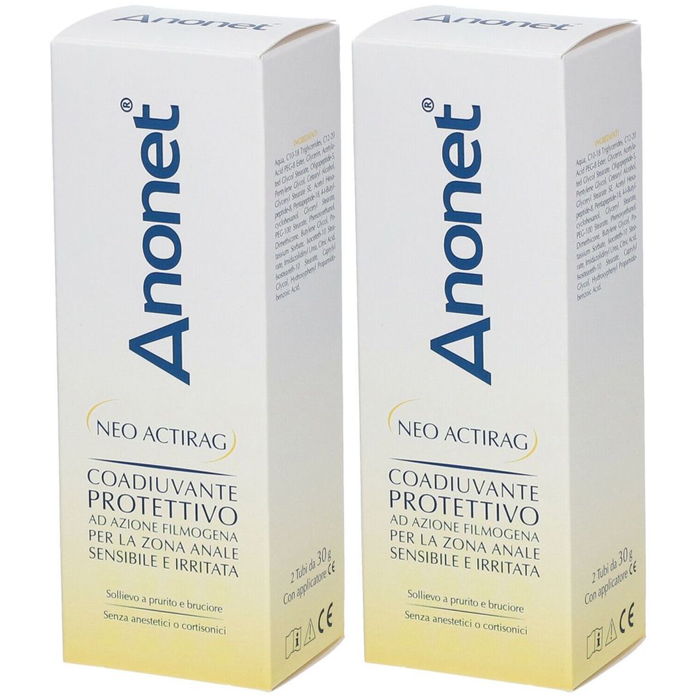 Anonet® ActiRag Set da 2 2x60 g Crema