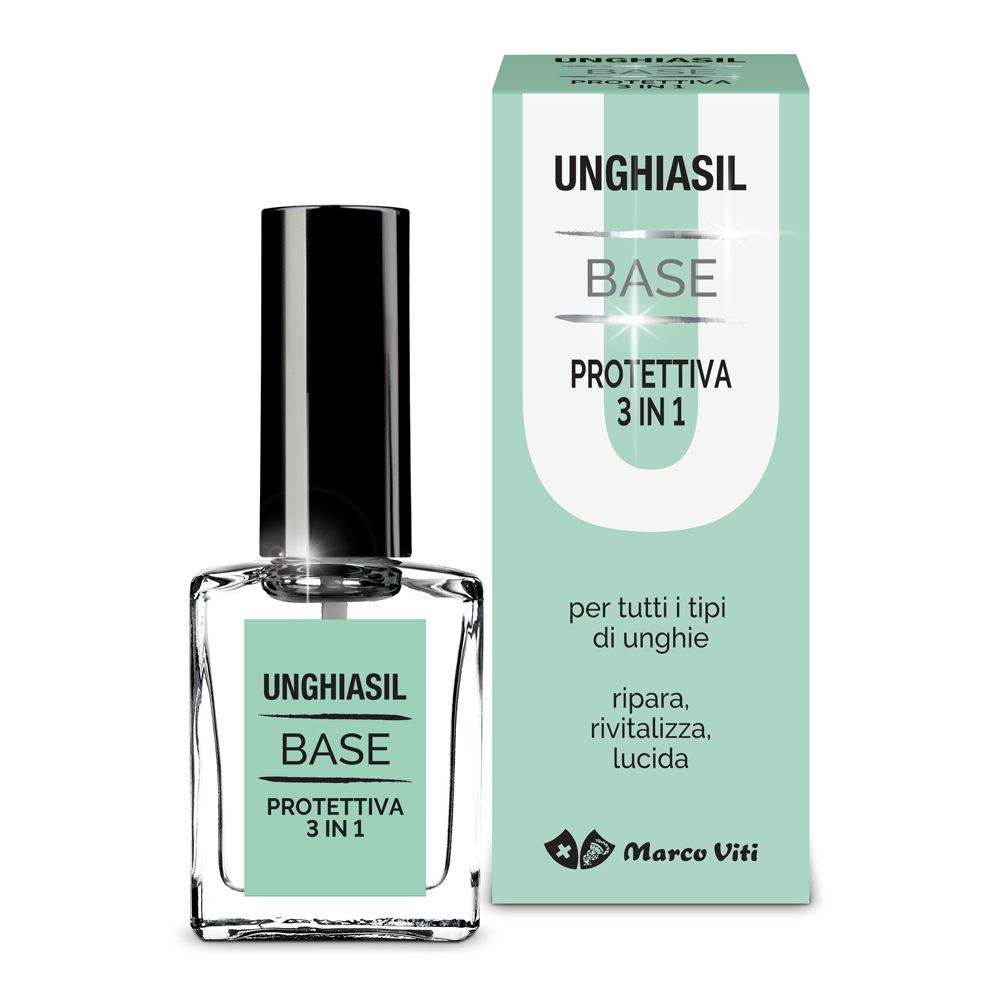 Unghiasil Base Protettiva 3 In 1 10 ml Nagellack new