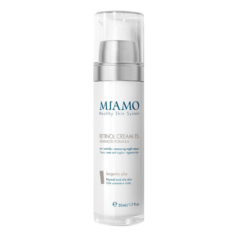 Miamo Retinol Cream 1% Crema Notte Anti-Rughe – Rigenerante 50 ml
